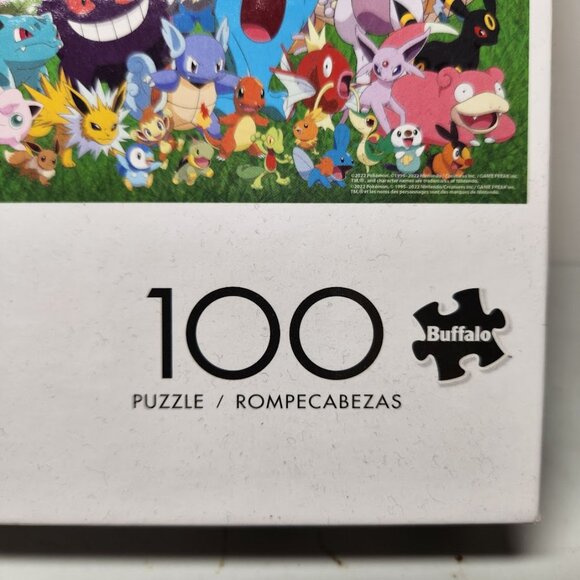 Buffalo Games Pokemon 100 Piece Jigsaw Puzzle 15" x 11" Comes from a pet-free an - Picture 3 of 9